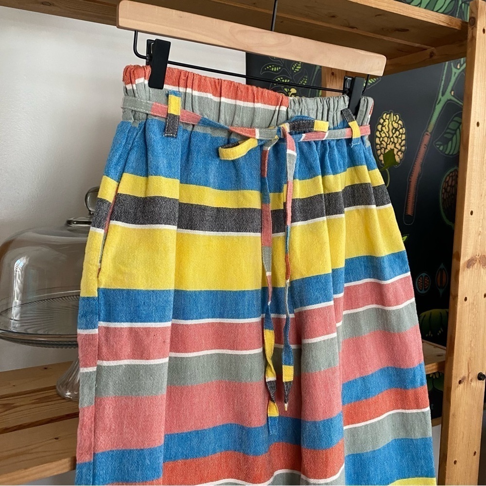 Proud Mary Colorful Stripe Wide Leg Playa Pant Medium - Picture 6 of 16